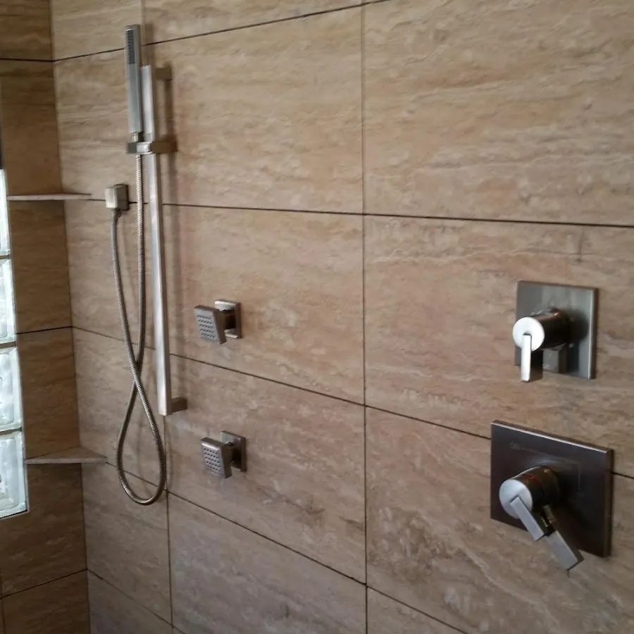 Shower fixture installation for Water Heater Replacement in Sanibel
